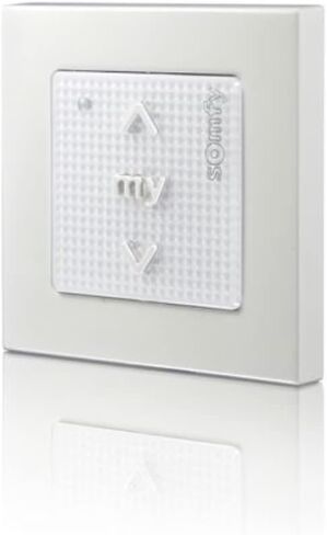Somfy SMOOVE ORIGIN RTS 1 channel wall button / remote control 433.42 MHz for roller shutters with frame - 1810880 / 1811045 in Saudi Arabia