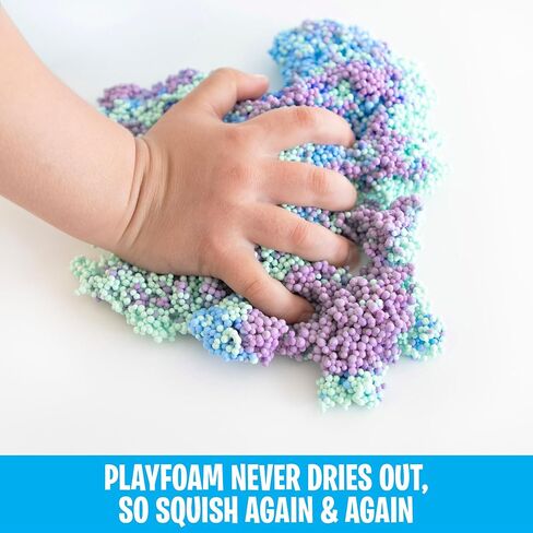 Educational Insights Playfoam Classic 4-pack - Preschool Sensory Toys for Kids, Moldable Squishy Modeling Foam, Fun Foam Slime for Kids 3-5, Mess-Free Toddler Sensory Bin Filler, Play Putty in Kuwait