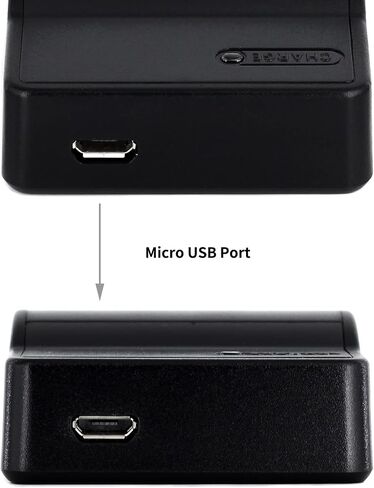 Norifon D-LI50 USB Charger for Pentax K10, K10D, K10D GP | Compaitible with Pentax K10D Grand Prix, K20D Camera in Kuwait