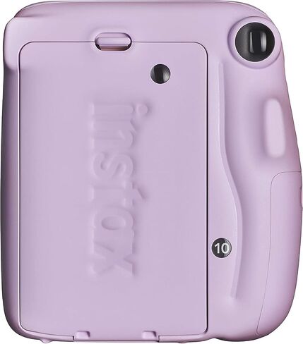 Fujifilm Instax Mini 11 Instant Film Camera with Automatic Exposure and Flash, Fujinon 60mm Lens with Selfie Mirror, Optical Viewfinder Polaroid Cameras for Pro or Beginners - Lilac Purple (Renewed) in Kuwait