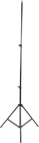 Generic Ring Light Holder Stand with Durable Metal Design for Live Broadcasting and Makeup - 215cm in Kuwait