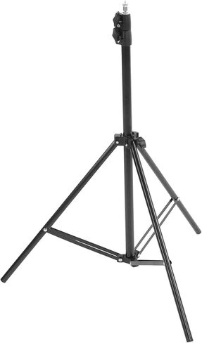 Generic Ring Light Holder Stand with Durable Metal Design for Live Broadcasting and Makeup - 215cm in Kuwait