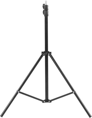 Generic Ring Light Holder Stand with Durable Metal Design for Live Broadcasting and Makeup - 215cm in Kuwait
