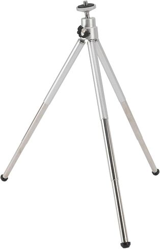 GLOGLOW Aluminum Fan Light Tripod, 15-30cm Adjustable Retractable Stand with 6mm Thread for Home Office Outdoor Use in Kuwait