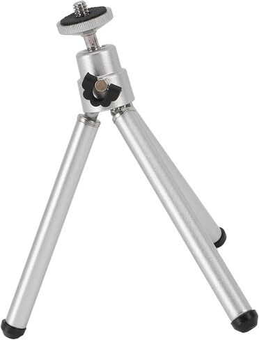 GLOGLOW Aluminum Fan Light Tripod, 15-30cm Adjustable Retractable Stand with 6mm Thread for Home Office Outdoor Use in Kuwait