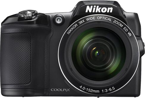 Nikon COOLPIX L840 Digital Camera with 38x Optical Zoom and Built-in Wi-Fi (Black) (Renewed) in Kuwait