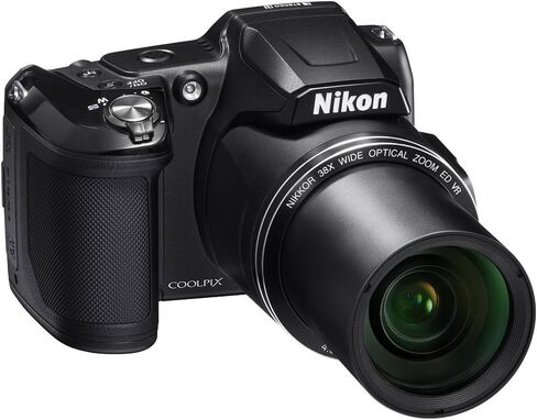 Nikon COOLPIX L840 Digital Camera with 38x Optical Zoom and Built-in Wi-Fi (Black) (Renewed) in Kuwait