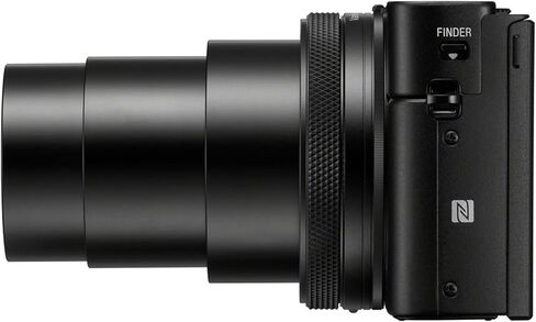 Sony CyberShot RX100 VII + 64GB Extreme Memory, Wireless Lavalier Microphones, Shooting Grip Tripod w/Remote Shutter, Selfie Stick, Case, Grip, Software, and More (Pro Video Creator Bundle) (Renewed) in Kuwait