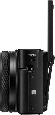 Sony CyberShot RX100 VII + 64GB Extreme Memory, Wireless Lavalier Microphones, Shooting Grip Tripod w/Remote Shutter, Selfie Stick, Case, Grip, Software, and More (Pro Video Creator Bundle) (Renewed) in Kuwait