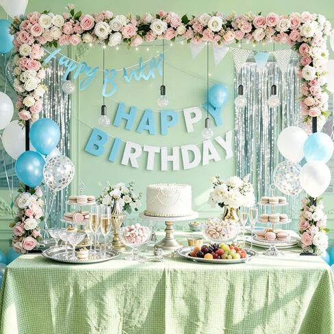 Over The Table Rod Stand with Clamps, Table Arch Stand Adjustable 30''-47'' Tall 34"-98" Length Black Table Balloon Arch Backdrop Stand for Wedding, Birthday, Halloween, Christmas Decorations in Kuwait