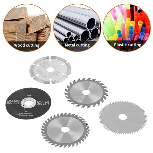 85mm Circular Saw Blades Set 15mm Arbor – 24T,36T, 80T HSS/Diamond Grinding Wheel Saw Blades for Wood Cutting,for Electric Hand Saws and Table Saws in Kuwait