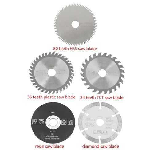 85mm Circular Saw Blades Set 15mm Arbor – 24T,36T, 80T HSS/Diamond Grinding Wheel Saw Blades for Wood Cutting,for Electric Hand Saws and Table Saws in Kuwait