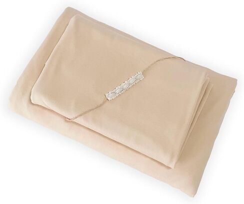 Orraphtstu Newborn Photography Wraps Baby Posing Props Stretch Fabric for Professional Photoshoot (Backdrop with Wrap, Beige) in Kuwait