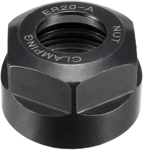 uxcell ER16-A(M19) Type Collet Clamping Hex Nuts for CNC Milling Chuck Holder Lathe in Kuwait