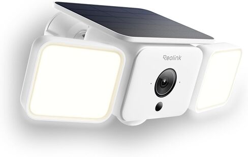 REOLINK Solar Floodlight Security Cameras Wireless Outdoor, Up to 1000lm | 2 Pack, AI/PIR Motion-Activated Floodlight, 2K 150° Color Night Vision, Light & Siren Alarm, Two-Way Talk, WiFi 6 2.4/5GHz in Saudi Arabia