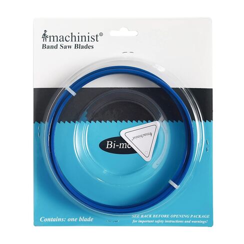 Imachinist S56341214 Bi-Metal Bandsaw Blades 1440mm (56-3/4") x 13mm (1/2") x 14TPI for Soft Ferrous Metal in Kuwait