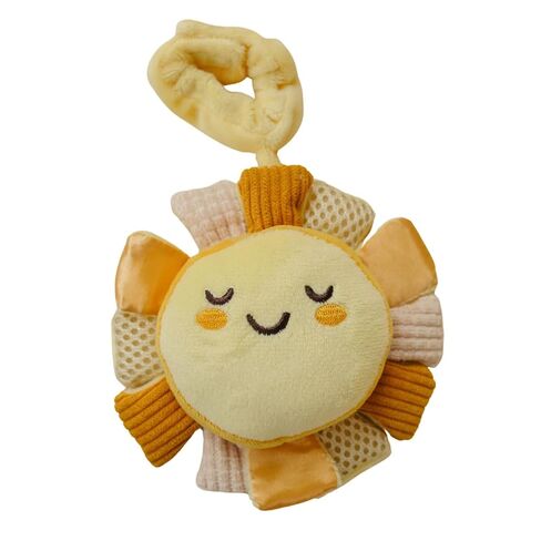 Lion & Light® Sunny Crinkle Toys for Baby | Sensory Toys for Babies | Baby Hanging Toys | Mellow Textures & Crinkle Sounds | Soft Rattle Toy for Babies 0-6 Months | Plush Toys for Kids in Kuwait