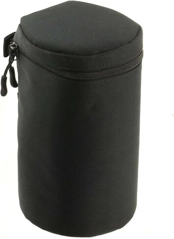 Navitech Black Water Resistant Camera Lens Protective Case Pouch - Compatible with Nikon Nikkor Z 14-30mm f/4 S Lens in Kuwait