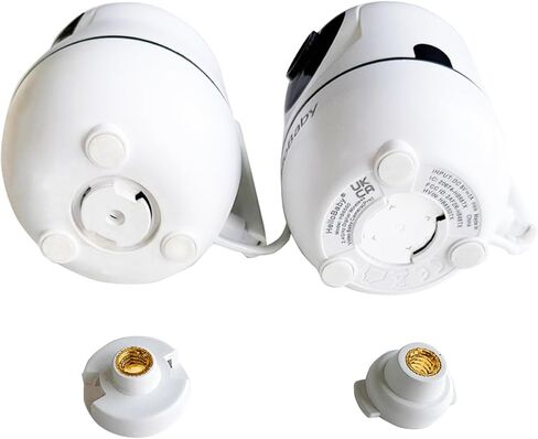 iTODOS Baby Monitor Mount Compatible with HelloBaby HB65/HB66/HB248,ANMEATE SM935E Baby Monitor Camera, Versatile Twist Mount Without Tools or Wall Damage -White in Kuwait