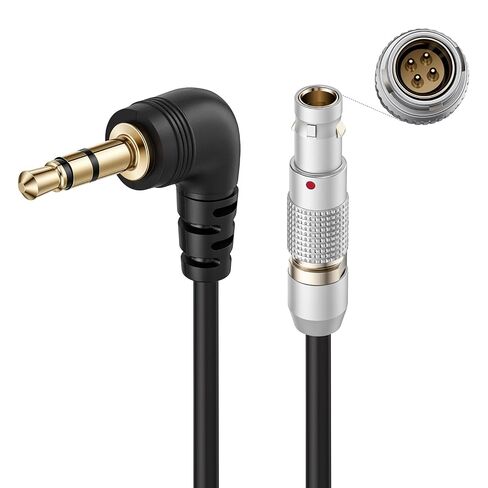 3.5 ملم TRS Jack إلى 00B 4 Pin Male Tentacle Sync Timecode Cable لكاميرا RED Epic/Gemini (مستقيم 4 Pin) in Kuwait