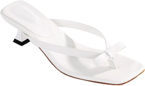Women's Summer Sandals – Casual Slip-On Kitten Heel Sandals for Beach, Vacation, Party & Daily Wear in Kuwait