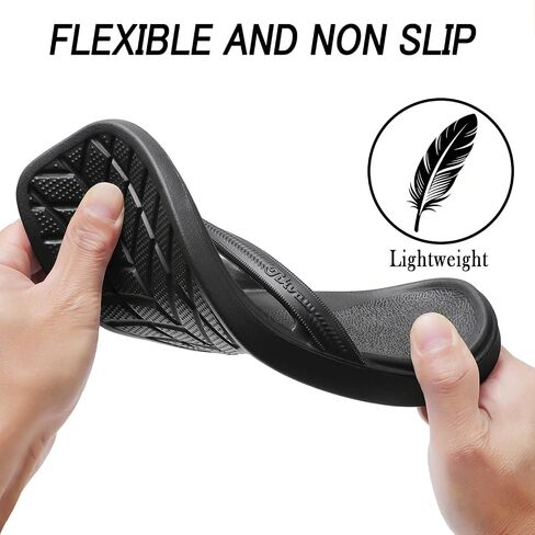 TIKVAW Flip Flops for Women with Arch Support Square Toe Thong Sandals | Lightweight, Flexible Support, Soft Cushioned, Quick-Dry,Performance for Beach, Pool, Shower,Travel in Kuwait