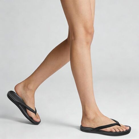 TIKVAW Flip Flops for Women with Arch Support Square Toe Thong Sandals | Lightweight, Flexible Support, Soft Cushioned, Quick-Dry,Performance for Beach, Pool, Shower,Travel in Kuwait