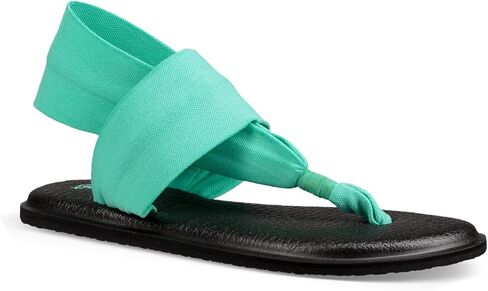 Sanuk Women's Yoga Sling 2 | Yoga Mat Footbed | Sandals for Women | Yoga Sandals For Women| Two-Way Stretch Upper in Kuwait