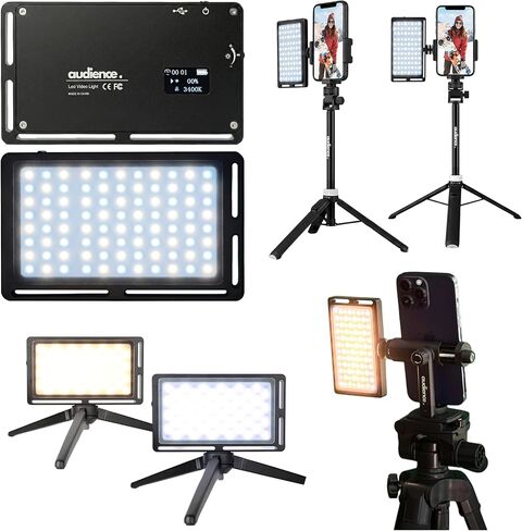 Audience Professional LED Studio Light for Photo and Video Content Creators in Kuwait