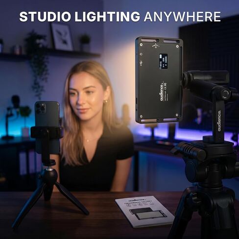 Audience Professional LED Studio Light for Photo and Video Content Creators in Kuwait