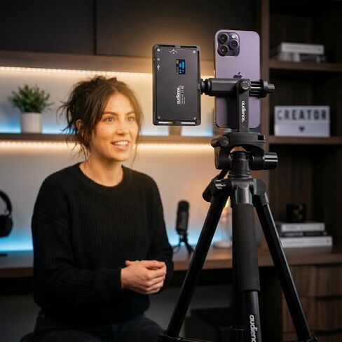 Audience Professional LED Studio Light for Photo and Video Content Creators in Kuwait