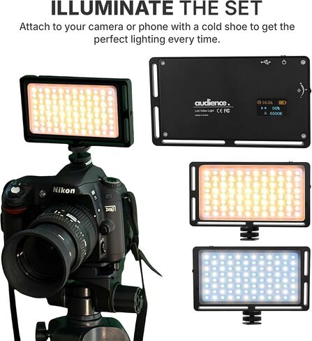 Audience Professional LED Studio Light for Photo and Video Content Creators in Kuwait