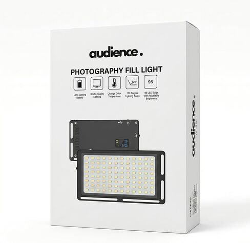 Audience Professional LED Studio Light for Photo and Video Content Creators in Kuwait