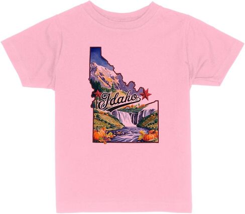 Fall in Idaho Toddler Kids T-Shirt in Kuwait
