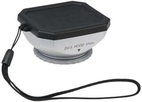 Fotodiox Silver 37mm Square Lens Hood for Video Cameras in Kuwait