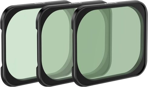 Freewell 3-Pack Magnetic ND Filters (ND8, ND16, ND32) | Only Compatible with Freewell Ricoh GRIV Lens Hood, Stackable, Reduces Exposure in Kuwait