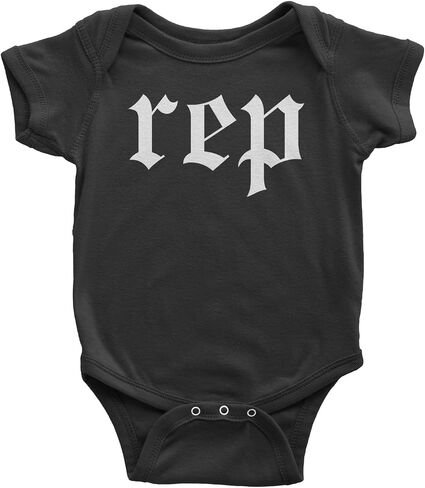 Expression Tees REP Reputation Music Infant One-Piece Bodysuit and ToddlerT-shirt, Soft Cotton, Comfortable Fit in Kuwait