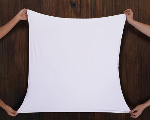 Stretchy Swaddle Blankets for Newborns,Soft Receiving Baby Blanket,Unisex Boys Girls Baby Essentials 0-3 Months Registry Gift (3White Blankets) in Kuwait