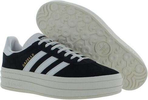 adidas Gazelle Bold Womens Shoes Size 6, Color: Core Black/Cloud White/Dirty Black in Kuwait