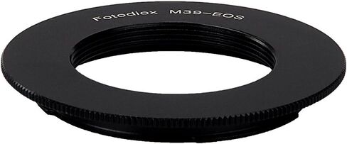 Fotodiox Lens Mount Adapter Compatible with M39/L39 Screw Mount SLR Lens to Canon EOS (EF, EF-S) Mount D/SLR Camera Body - with Gen10 Focus Confirmation Chip in Kuwait