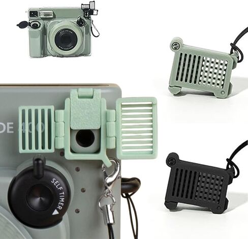 Exposure Tools for Wide 400 Instant Film Camera,Exposure Modulator with Anti-Dropping Rope,Prevent Photos from Being Overexposed or Too Dark,Wide 400 Accessories (Green+Black) in Kuwait