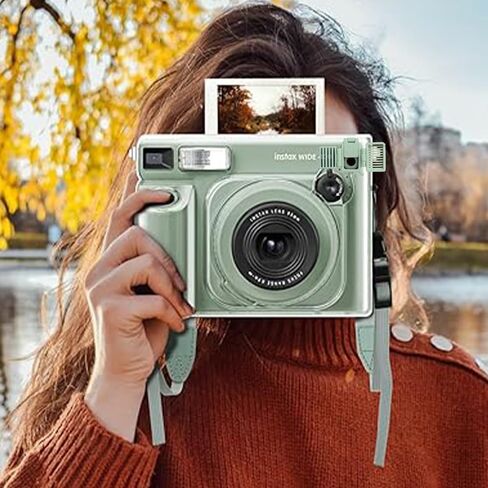 Exposure Tools for Wide 400 Instant Film Camera,Exposure Modulator with Anti-Dropping Rope,Prevent Photos from Being Overexposed or Too Dark,Wide 400 Accessories (Green+Black) in Kuwait