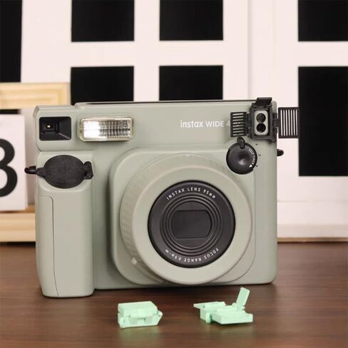 Exposure Tools for Wide 400 Instant Film Camera,Exposure Modulator with Anti-Dropping Rope,Prevent Photos from Being Overexposed or Too Dark,Wide 400 Accessories (Green+Black) in Kuwait