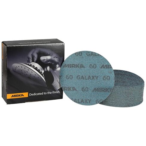 Mirka Galaxy Sandpaper 6 inch Grit 2000 Hook & Loop 50 Pack in Kuwait