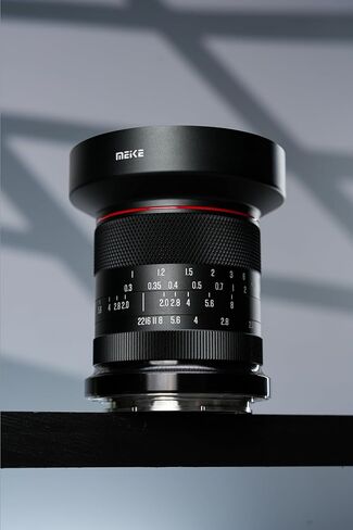 Meike 10mm F2.0 Ultra Wide Angle APS-C Manual Focus Lens Compatible with RF-Mount Cameras EOS-R EOS-RP R5 R6 Under APS-C Mode in Kuwait