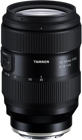 TAMRON 35-100mm F/2.8 Di III VXD Lens for Sony E, Full-Frame Mirrorless, Model A078, with 67mm UV | CPL | ND Filter Kit, Lens Cleaning Kit and Lens Pen, 6-Year Limited Warranty in Kuwait