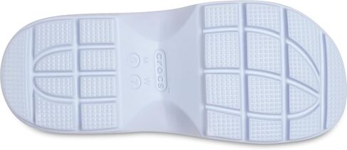 Crocs™ Stomp Wedge Slides for Men and Women – Thermoplastic Lining, Upper, and Footbed – Round Toe Design Dreamscape Men's 9, Women's 11 Medium in Kuwait