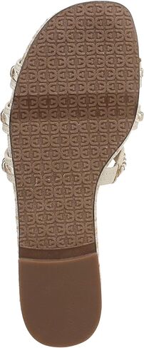 Sam Edelman Women's Bay Twist Slide Sandal Modern Ivory 7 M in Kuwait
