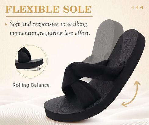 KuaiLu Womens Sandals Black Size 6.5 in Kuwait