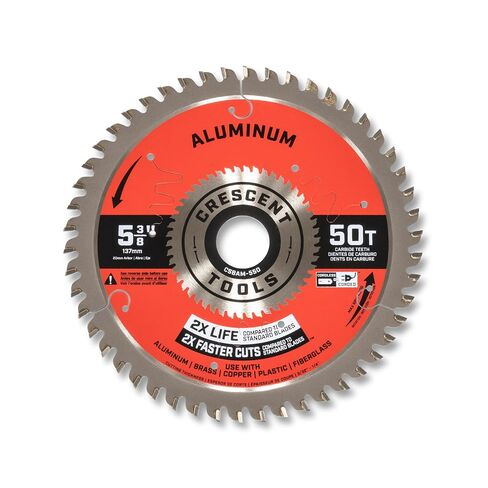 Crescent Circular Saw Blade 5 3/8'' X 50 Tooth Medium Aluminum in Saudi Arabia